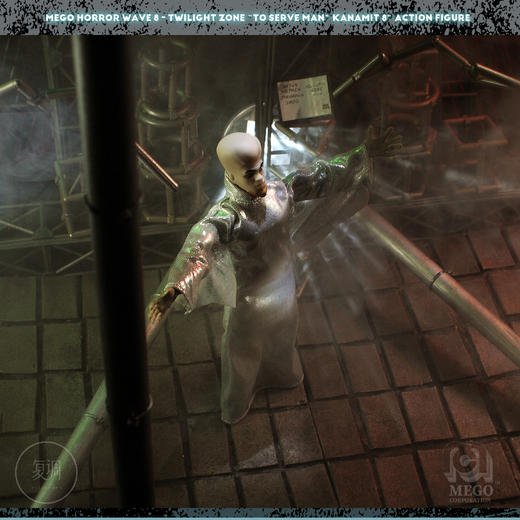 现货 Mego 阴阳魔界 Twilight Zone To Serve Man 8英寸 可动人偶 商品图2