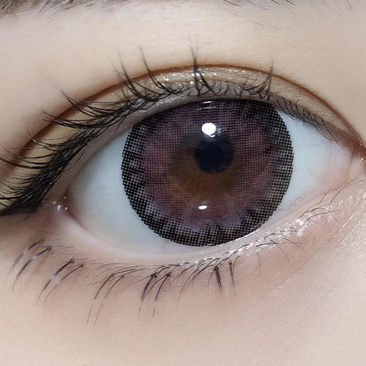 #霸王花 棕/灰/绿/粉紫/巧黑【 一片装】超大染色 / 敏感眼 / 年抛 商品图1