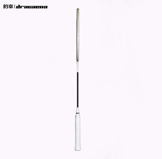 的幸Dracaena奥利奥6.8mm 石墨烯螺纹中杆非暴力型选手必备羽毛球拍超轻4U羽毛球拍速攻极简风碳纤维简约 商品图2