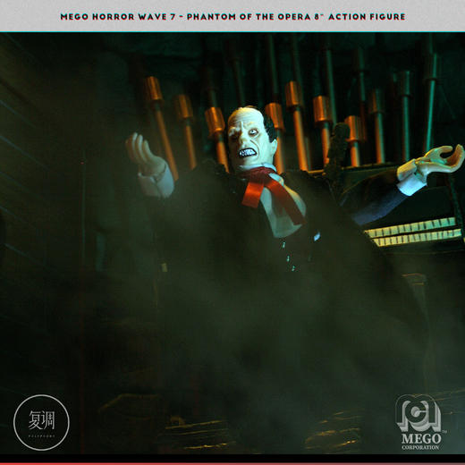 现货 Mego 歌剧魅影 Phantom of the Opera 8英寸 可动 商品图2
