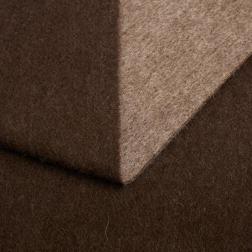 【牦牛本色】100%牦牛绒双色双面围巾（深牦牛原色＋浅牦牛原色）藏式喜马拉雅风 商品图6