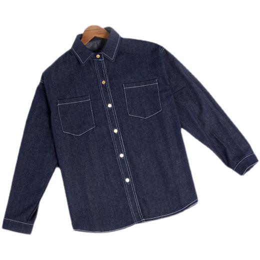 裁缝学苑AG133 牛仔衬衣纸样女衬衫外套服装样板上衣打版裁剪图 商品图4