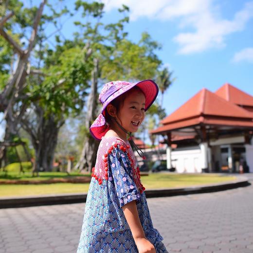 【清仓】【儿童款】Sundayafternoons玩乐儿童户外海滩鱼尾防晒帽 商品图8