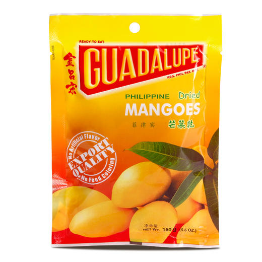 菲律宾金吕宋芒果干160g/80g 色泽诱人口感细腻  052496/052495 商品图0