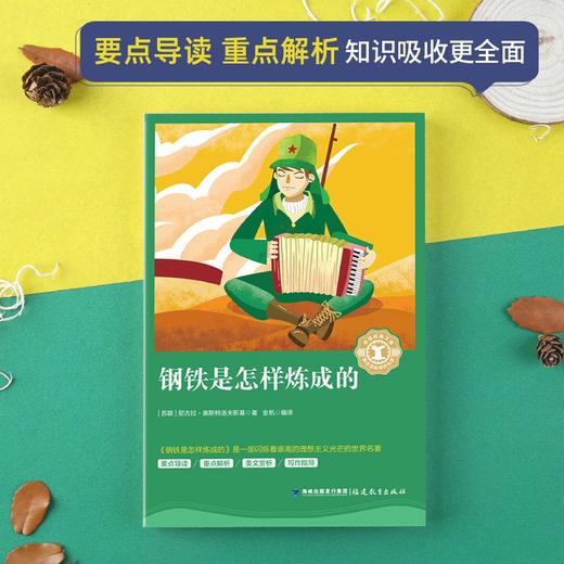 奇遇经典文库-钢铁是怎样炼成的 中小学生课外阅读书 10-18岁儿童文学 商品图1