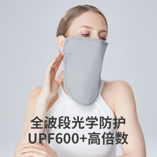 Supield素湃防晒骑行大面罩女全波段护颈防紫外线透气面巾薄口罩 商品图4