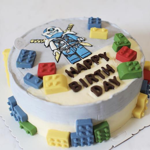 乐高忍者手绘蛋糕 商品图0