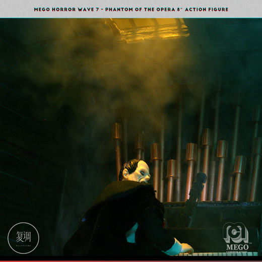 现货 Mego 歌剧魅影 Phantom of the Opera 8英寸 可动 商品图3