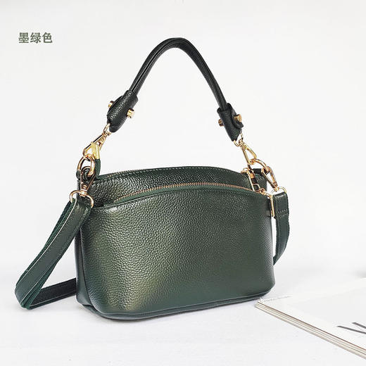 SL-704-268女士真皮手提包小方包头层牛皮高档大容量单肩斜挎包包 商品图2
