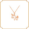 独角兽钻石项链可爱气质百搭锁骨链女饰品 商品缩略图0