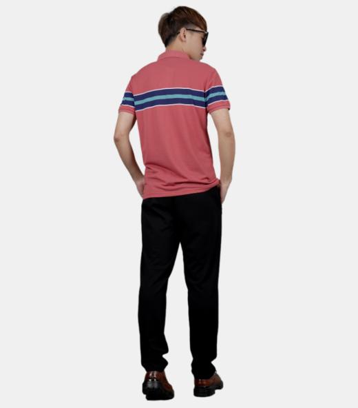 男装2021春夏新品商务短袖翻领T恤 1150-5613 商品图3