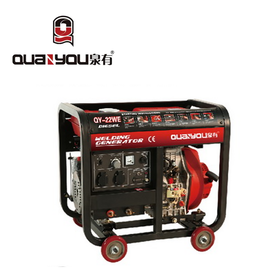 柴油电焊发电机 电起动单相 QY-22WE