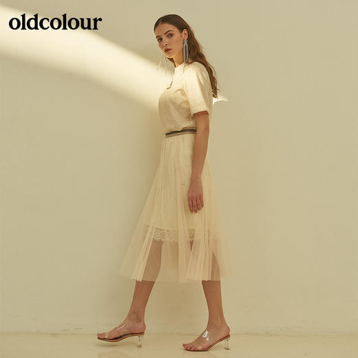 oldcolour欧珂夏短袖宽松休闲百搭T恤套头衫M21021167 商品图1