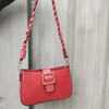 SL-755单肩腋下包头层牛皮女包2021新款春夏斜挎包麻花编织肩带马鞍包包 商品缩略图0