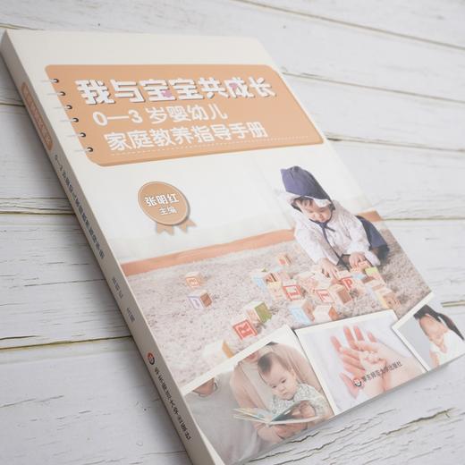 我与宝宝共成长 0-3岁婴幼儿家庭教养指导手册 适合早期教育专业 婴幼儿成长历程 商品图2