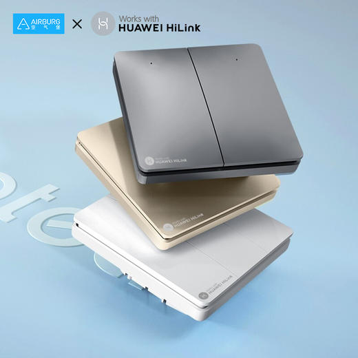 领普零火线智能双开开关支持华为HiLink手机远程控制墙壁开关Q3D-HW系列 商品图4