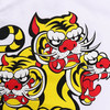 KENZO 高田贤三 女士棉质老虎徽标印花圆领短袖T恤 白色 FB52 TS641 4SJ 01 商品缩略图3