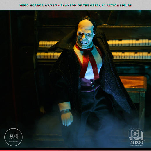 现货 Mego 歌剧魅影 Phantom of the Opera 8英寸 可动 商品图1