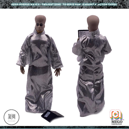 现货 Mego 阴阳魔界 Twilight Zone To Serve Man 8英寸 可动人偶 商品图6