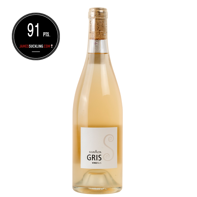 璞玉深藏隐山灰干白葡萄酒自然酒2020年 Vins Nus750mL JS91 Siuralta Gris