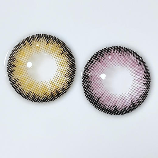 #霸王花 棕/灰/绿/粉紫/巧黑【 一片装】超大染色 / 敏感眼 / 年抛 商品图2