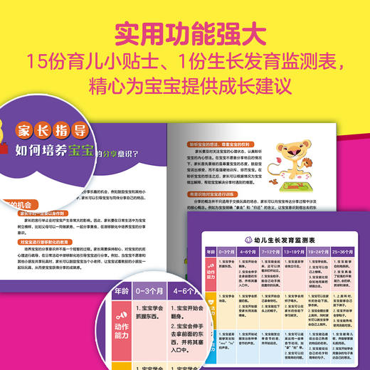 0-3岁习惯养成双语绘本：全15册点读版 商品图2