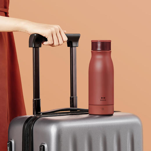 bruno便携式烧水壶家用小型电热水杯旅行自动保温一体口袋烧水杯BZK-A01【XPQ】 商品图2