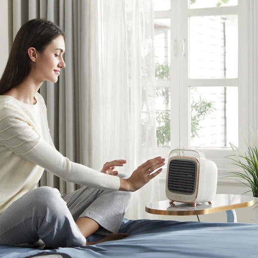 【制暖凉风二合一】摩飞冷暖风机MR2021家用节能小型电暖器3秒速热冷暖双模式多档可选上下广角送风【摩飞系列】 商品图6