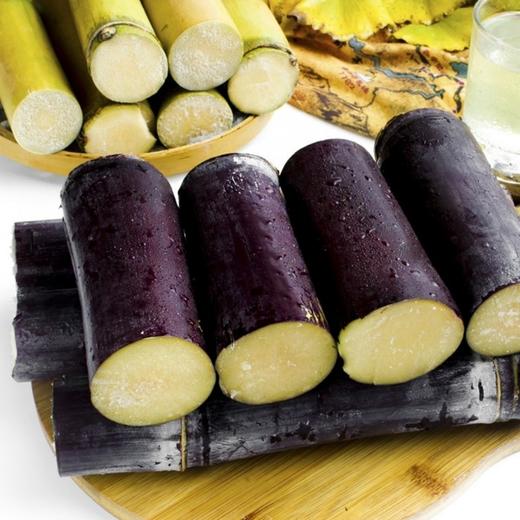 鲜嫩多汁 广西黑皮甘蔗 1根/长约1.1米 商品图6