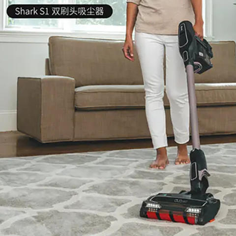 【Shark】美国Shark鲨客S1双刷头无线吸尘器手持家用无绳吸尘器 商品图0