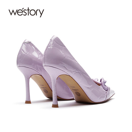 Westory2021年春季新款尖头高跟鞋W21AE52781 商品图3