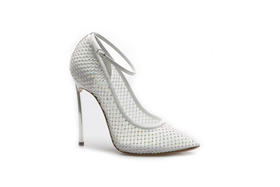 豪麟名鞋奥莱CASADEI女鞋皮鞋羊皮革C1H858SP白色  原价8600元