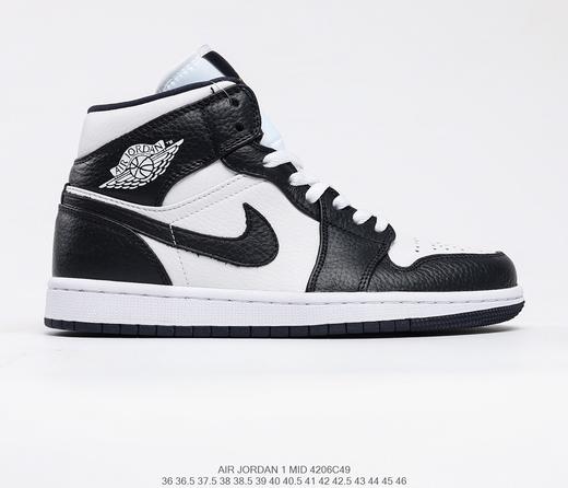 耐克NIKE Air Jordan 1 Mid AJ1乔丹一代中帮经典复古文化休闲运动篮球鞋 商品图8