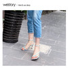 Westory2020夏新优雅方头时髦Slingback高跟鞋女W20BG60831 商品缩略图1