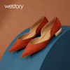 westory2020早秋新品尖头浅口平底百搭单鞋女一脚蹬W20CE70031 商品缩略图2
