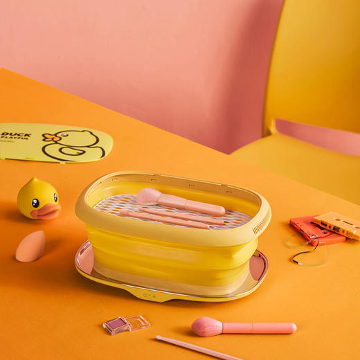 【会员专享】moido折叠烘干盒口罩消毒机内衣裤紫外线干衣机烘干机小黄鸭 商品图2