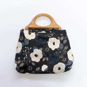 HUJI祤集Embrace手提包插画素雅花朵