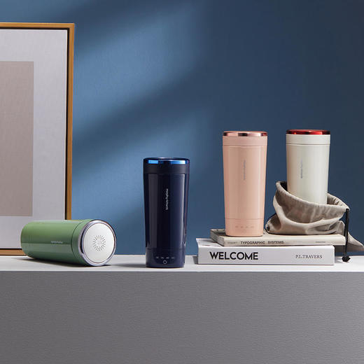 【网红爆款可调温度的烧水杯】摩飞便携烧水杯MR6060便携式烧水保温壶免开盖烧水真空保温6小时全球通用电压多国适用【摩飞系列】 商品图2