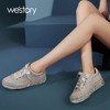 Westory新款优雅休闲镶钻运动平底W20CM70191 商品缩略图0