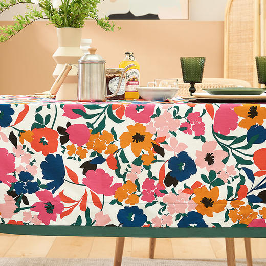 热带雨林桌布田园美式ins风桌布 商品图1