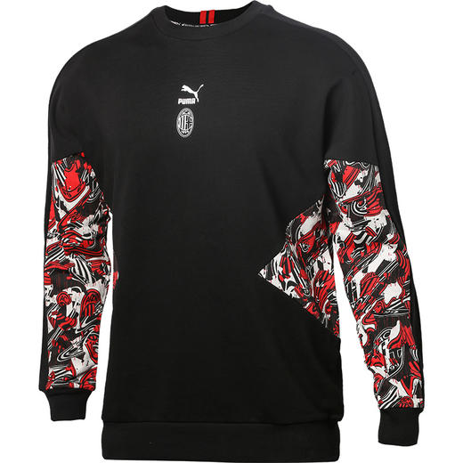 正品PUMA/彪马 AC米兰运动训练街头风夹克外套75871801 商品图4