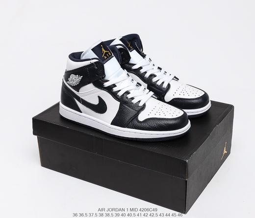 耐克NIKE Air Jordan 1 Mid AJ1乔丹一代中帮经典复古文化休闲运动篮球鞋 商品图7