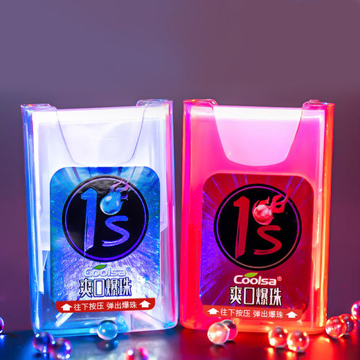 【火锅烧烤后，只需一粒，清新口气】酷莎潮品无糖爆珠爽口小晶丸，入口即爆，快速融化，清新口气冰爽直达胃部，提神醒脑，饭后约会来一粒，告别尴尬时刻！ 商品图3