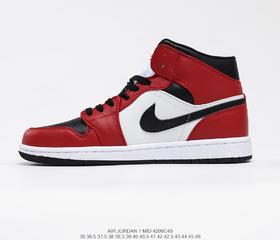 耐克NIKE Air Jordan 1 Mid AJ1乔丹一代中帮经典复古文化休闲运动篮球鞋