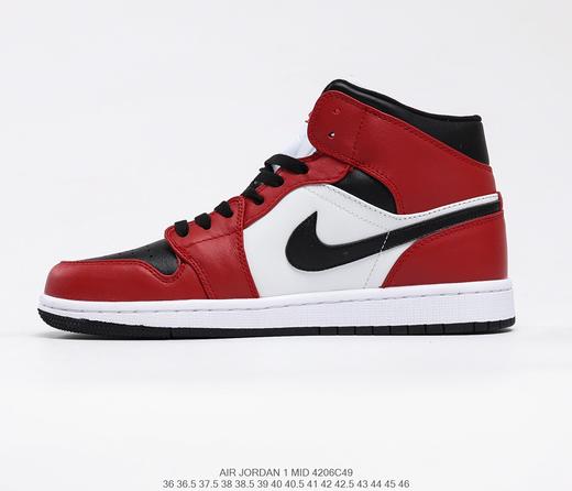 耐克NIKE Air Jordan 1 Mid AJ1乔丹一代中帮经典复古文化休闲运动篮球鞋 商品图0