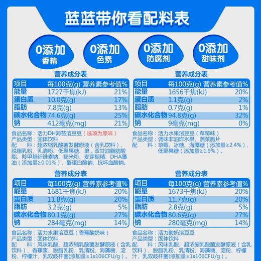 小鹿蓝蓝酸奶溶豆多口味益生菌宝宝零食溶豆豆6个月婴儿食谱一岁 商品图2