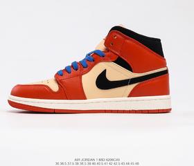 耐克NIKE Air Jordan 1 Mid AJ1乔丹一代中帮经典复古文化休闲运动篮球鞋