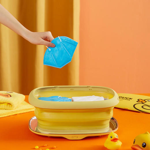 【会员专享】moido折叠烘干盒口罩消毒机内衣裤紫外线干衣机烘干机小黄鸭 商品图1