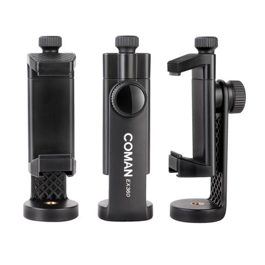 狼族优选丨多功能冷靴手机夹横竖旋转 直播三脚架八爪鱼vlog科漫 商品图1