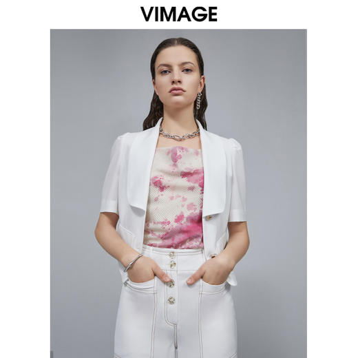 VIMAGE纬漫纪V1503109外套 商品图4